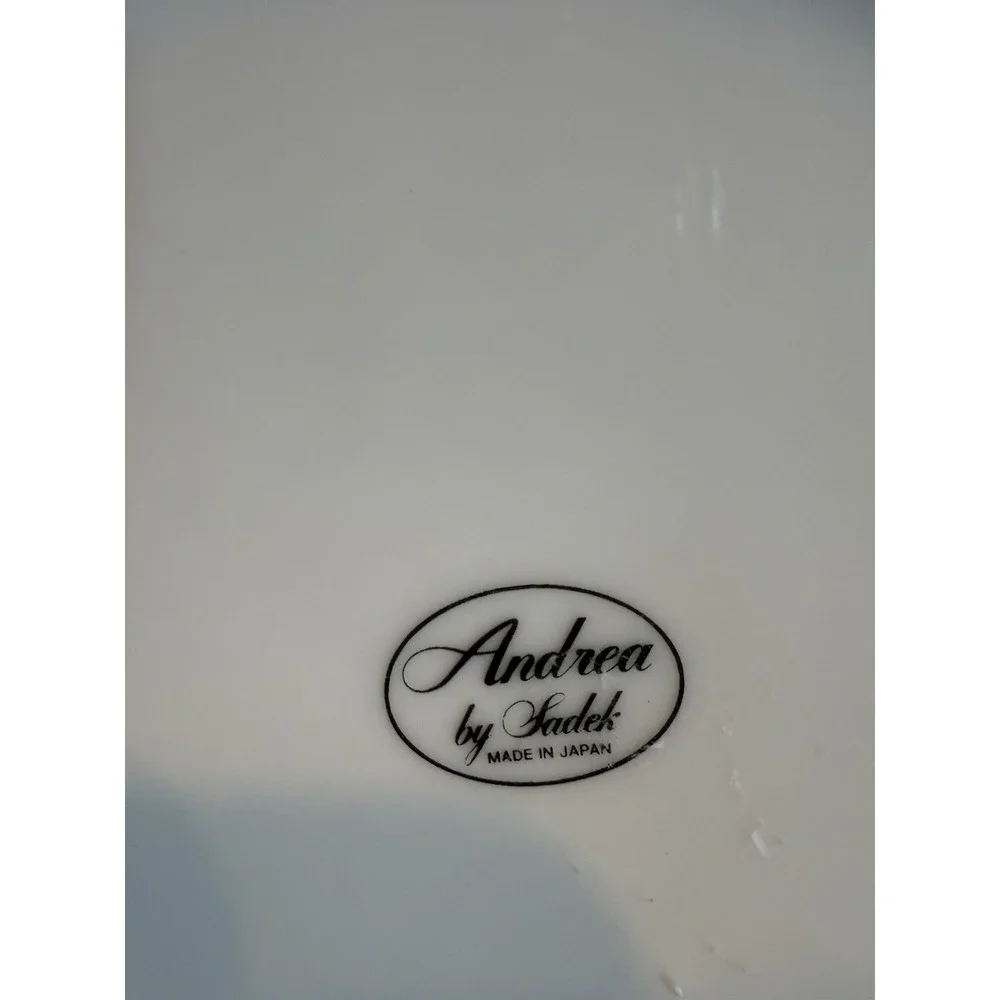 Andrea by Sadek Tea for One Set Japan Floral Teapot Cup Lid Vintage